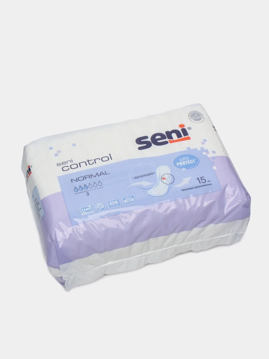 Прокладки урологические SENI CONTROL размера Normal, 15 шт