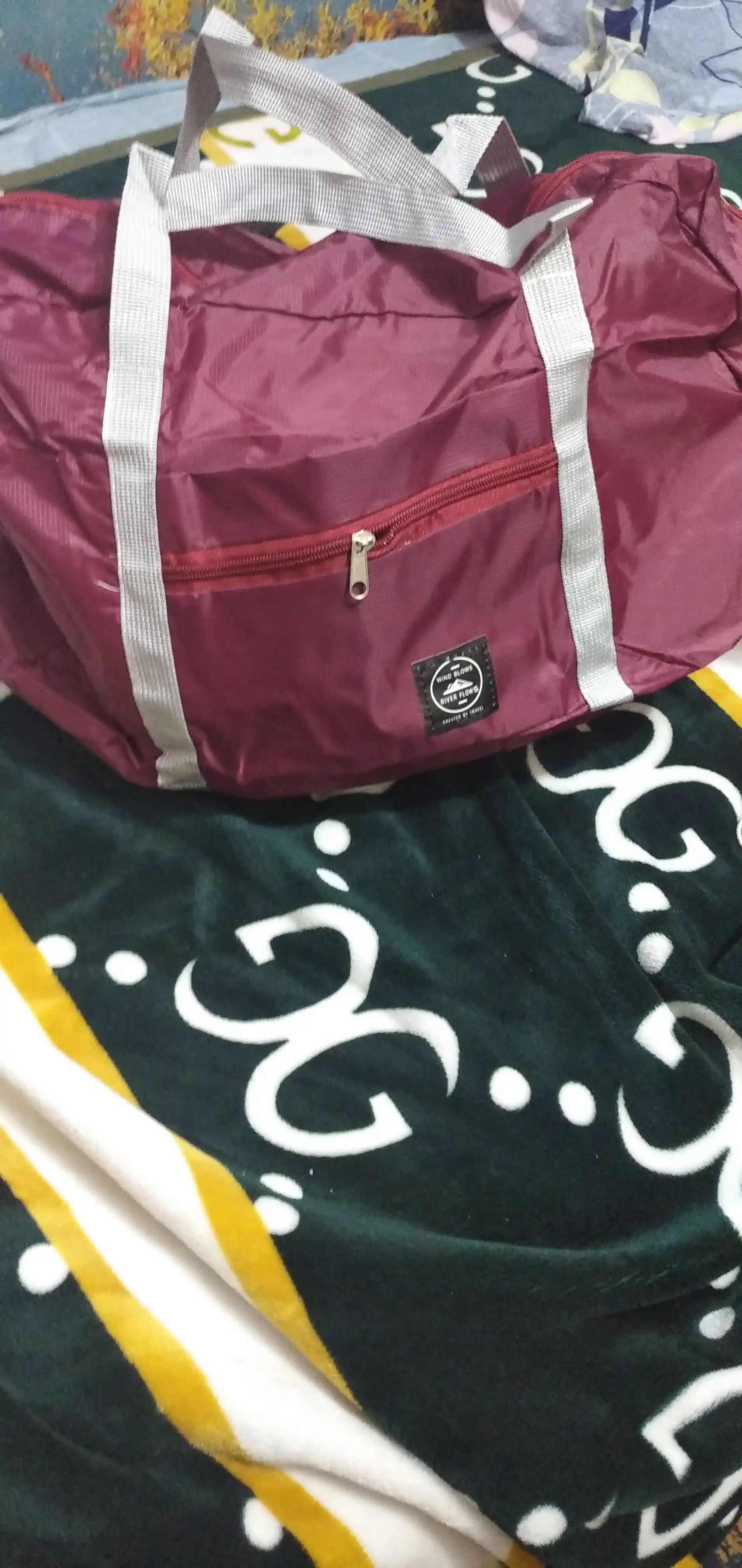 Yig'ma sayohat sumkasi, sport, qo'l yuki