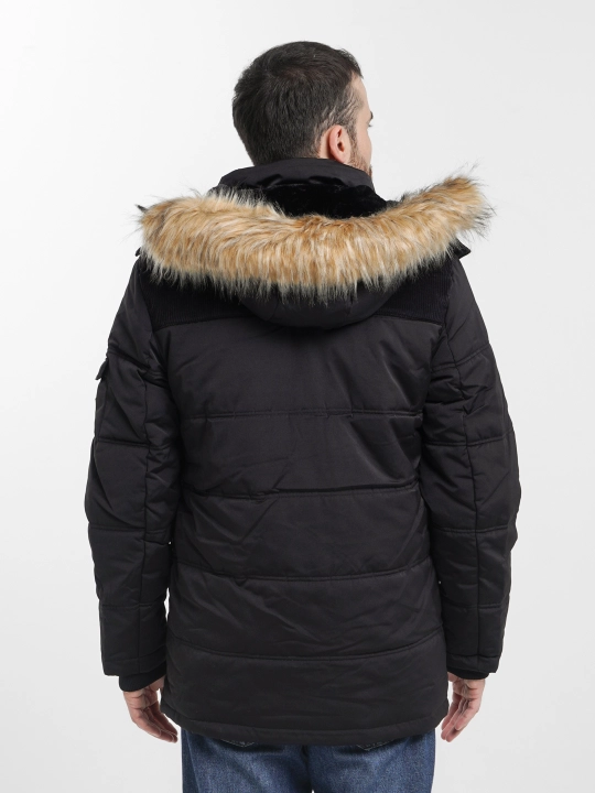Erkaklar kurtkasi, alyaska Menschwear, moynali, -20С gacha
