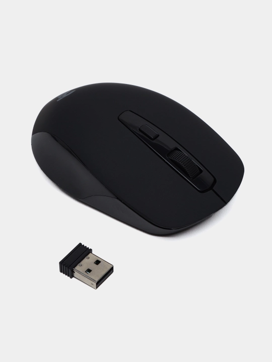 Беспроводная мышь 2E MF211 WL Soft Touch, красная, черная, серая