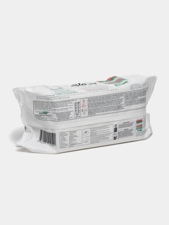 Sleepy easy clean. Sirkali Uksusli-Uksusniy nam salfetkalar, 100 dona, yashil