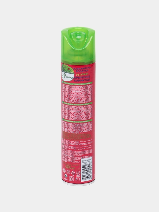 Havo spreyi Green collection by Provence Eco Fresh Qrim ta'tillari, 300 ml