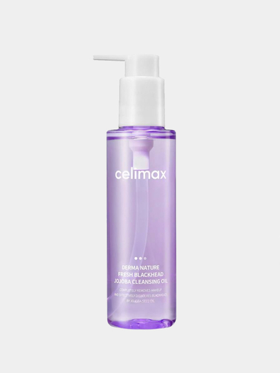 Celimax Derma nature Fresh Blackhead Jojoba Cleansing Oil.