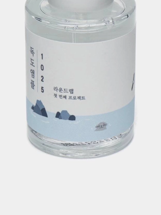 Tuzli suvli nemlendirici yuz zardobi Round Lab 1025 Dokdo Ampoule