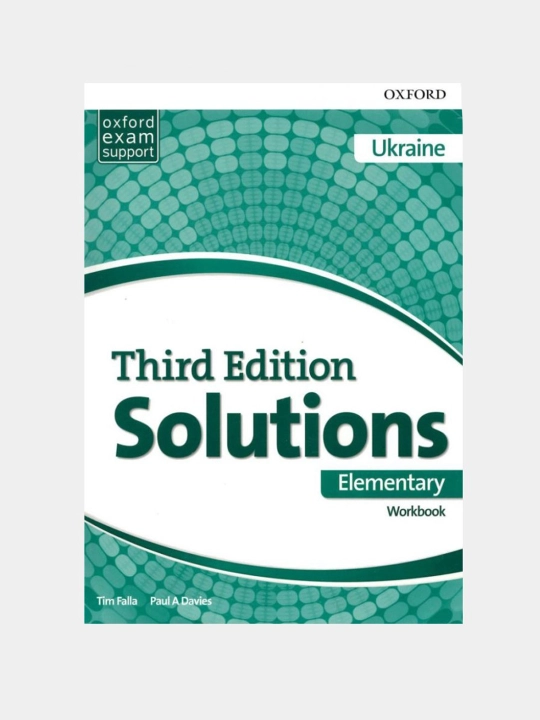 Solutions, Elementary - Student's book "Workbook" "Third edition"