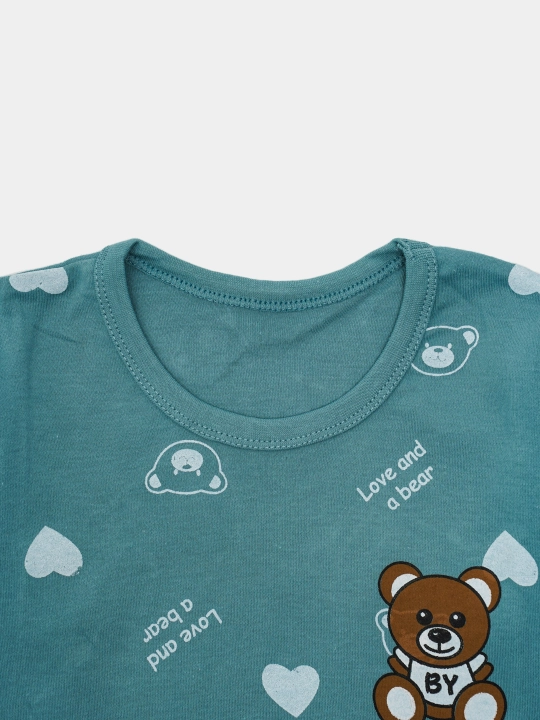 Пижама детская, хлопковая, со штанами, для мальчика, Elankids
