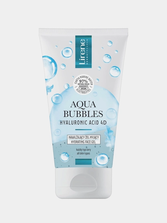 Lirene Aqua Bubbles krem-gel yuvinish uchun, namlovchi, 150 ml - 