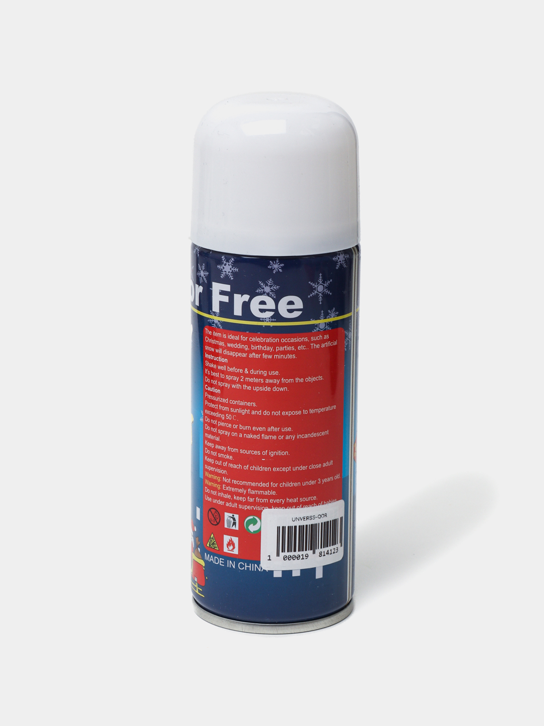 Qor archa daraxti uchun sun'iy qor spreyi Extra, oq, 250 ml