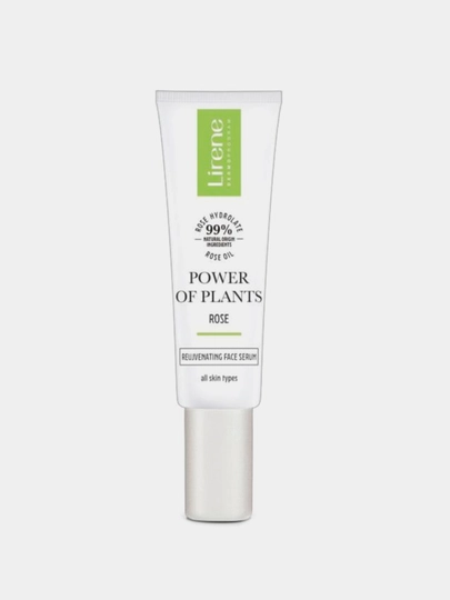 Сыворотка для лица Lirene Power of Plants, омолаживающая с Розой, 30 мл