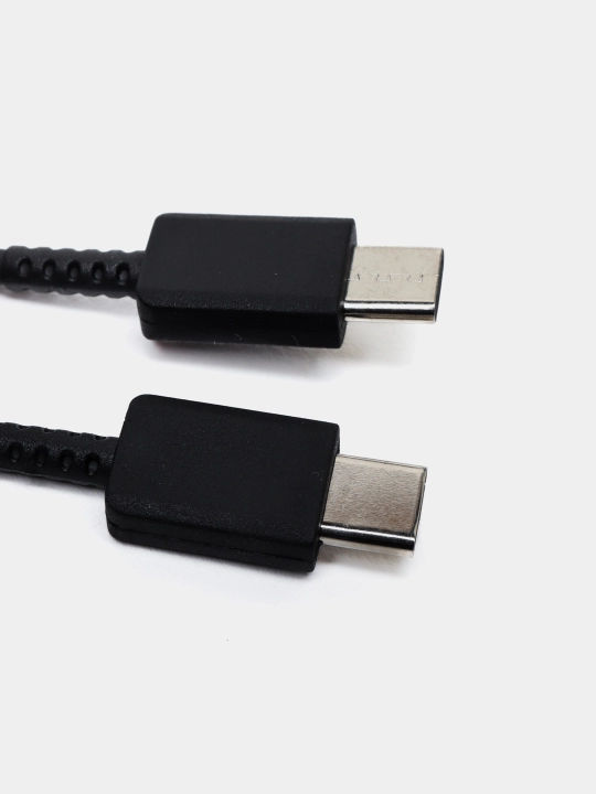 Адаптер Samsung с функцией быстрой зарядки 25W, Type-C, чёрный, в комплекте шнур