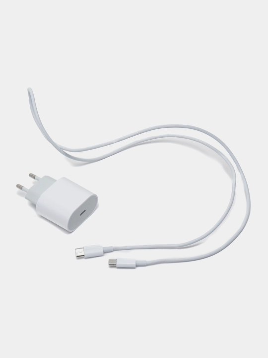 Зарядка для iPhone и Android, зарядное устройство, блок 20W, кабель Type-C Type-C