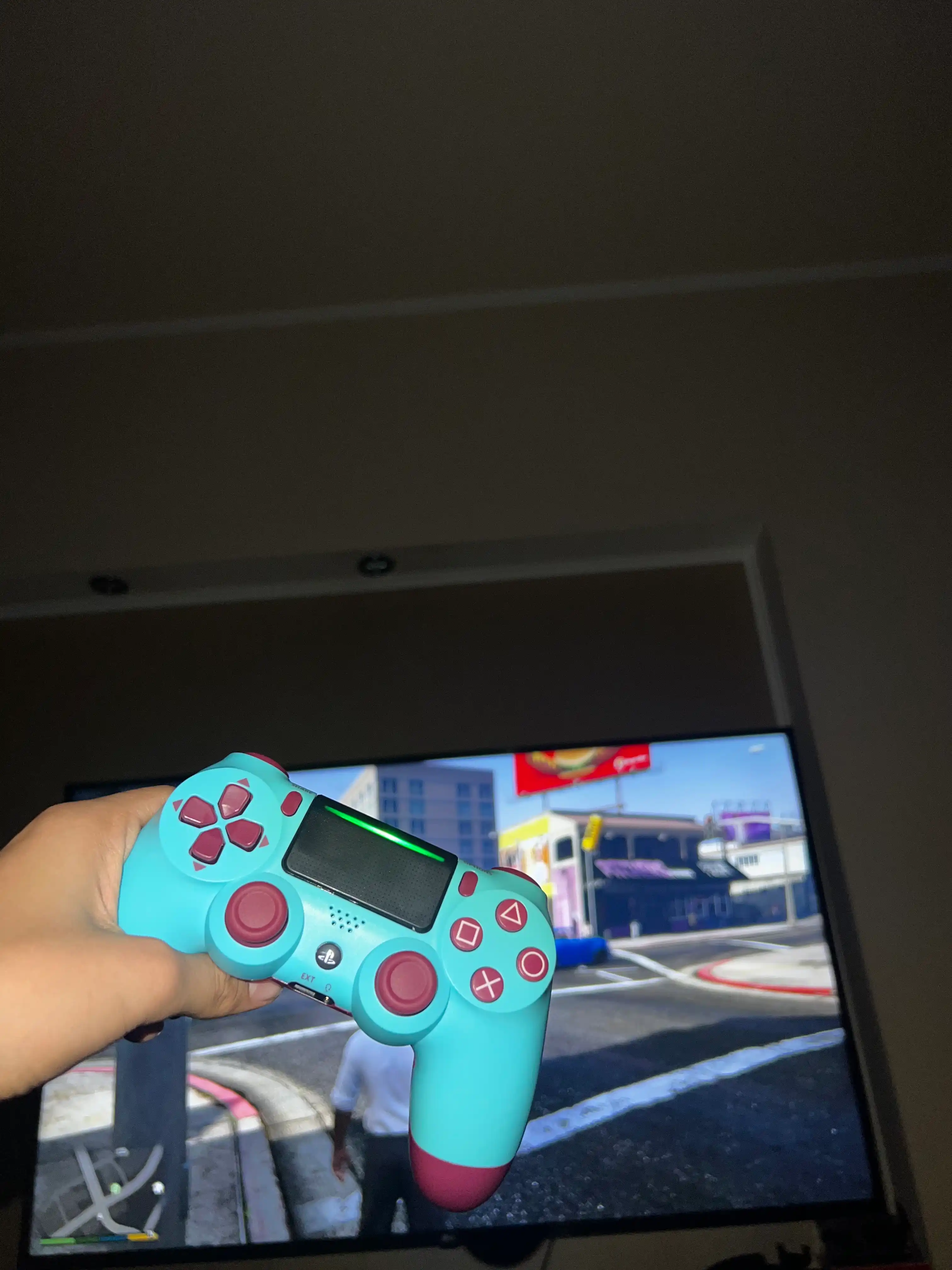 Simsiz geympad PS4, va kompyuter uchun Sony Playstation uchun joystik