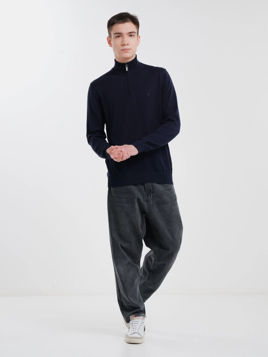 Мужской свитер Fabiani 3KE9TRK9325 D.Blue Uni, Турция - 