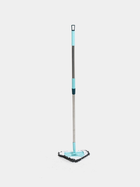 Uchburchak shaklidagi universal shvabra, 2 ta nozul bilan - 