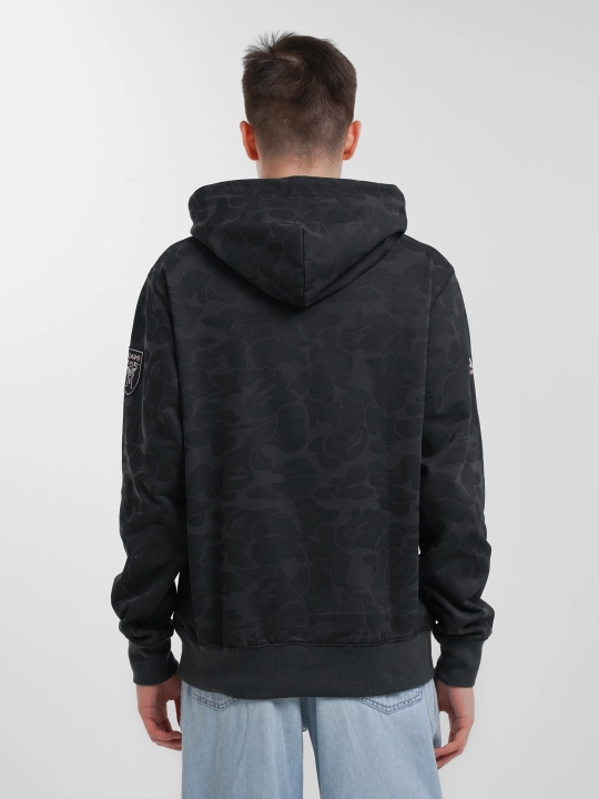 Худи Bape HOODIE BAPE X INTER MIAMI с камуфляжом и капюшоном, унисекс
