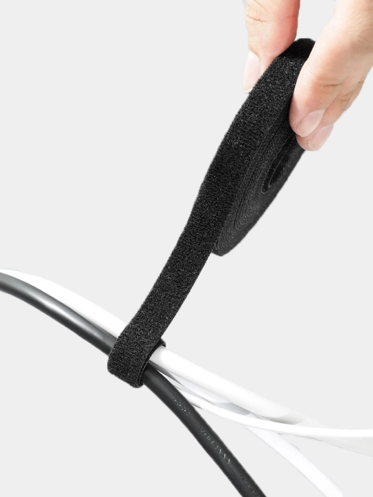 Velcro lenta, kabel uchun Velcro galstuk, simli qisqich, kabel tashkilotchisi
