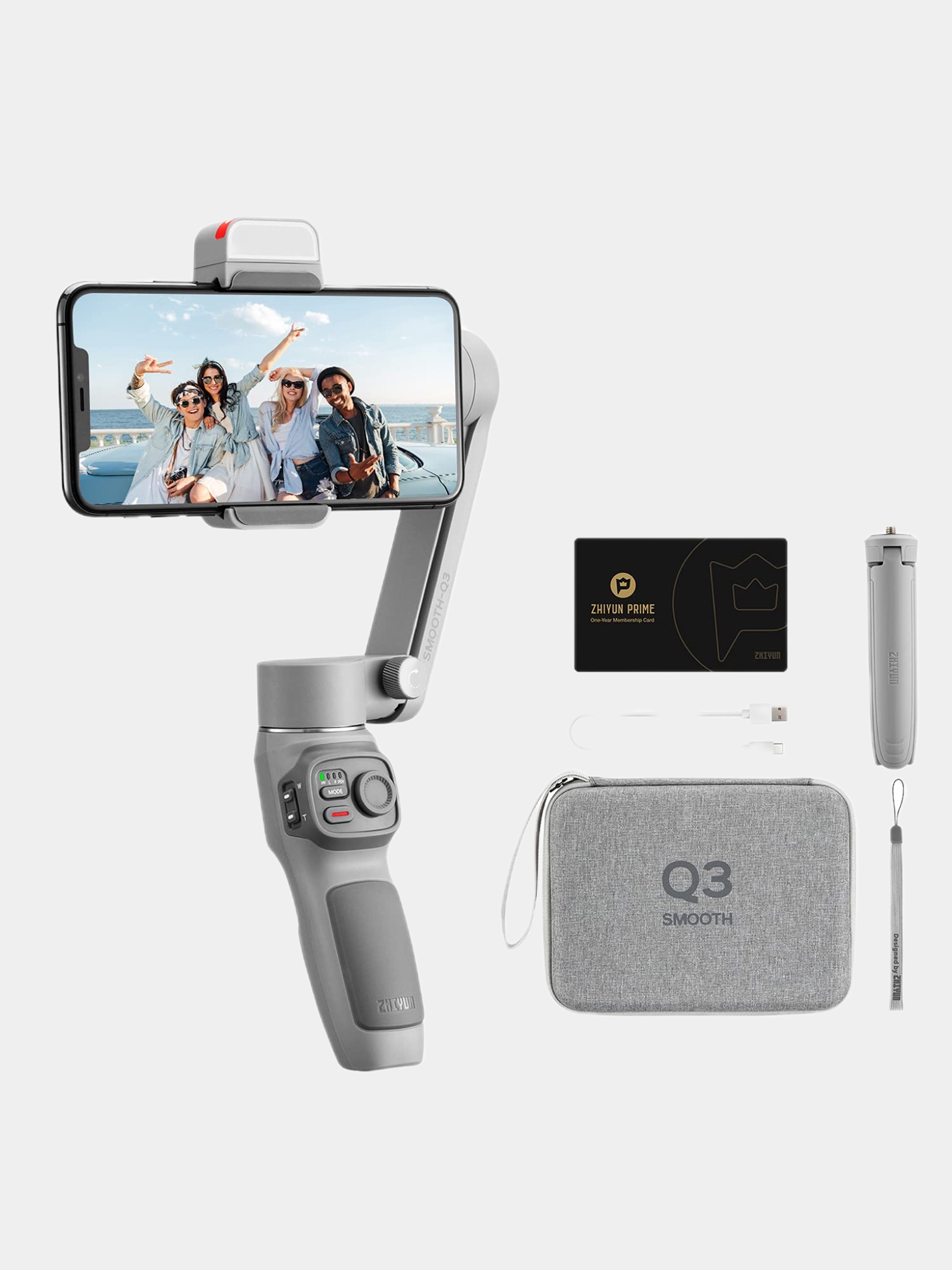 Стабилизатор для телефона, Zhiyun Smooth Q3 Combo, 3-осевой ручной купить  по низким ценам в интернет-магазине Uzum (818948)