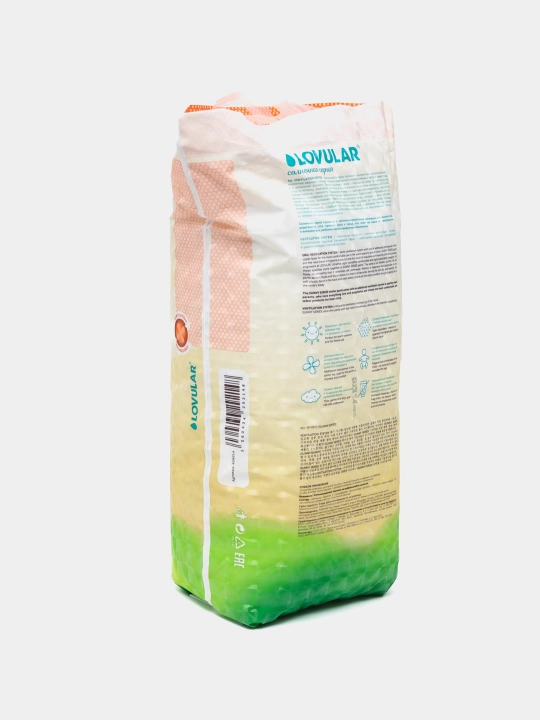 Lovular Quyoshli seriya taglik-ishtonchasi, L razmer 9-14kg, 44ta, havo o'tkazuvchan