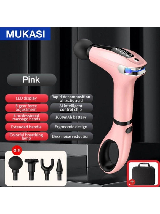 Fascial Gun Pro Massajer 4ta nasadkasi bor 9ta tezlik bor