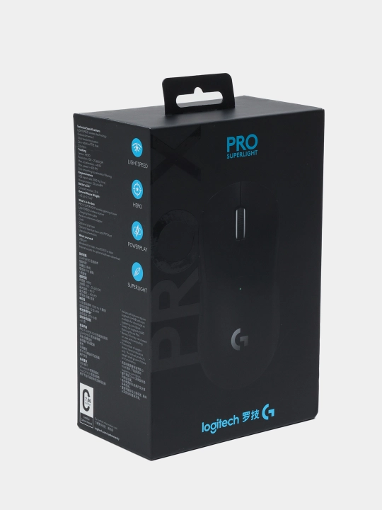 Logitech G Pro X Superlight Black беспроводная игровая мышь