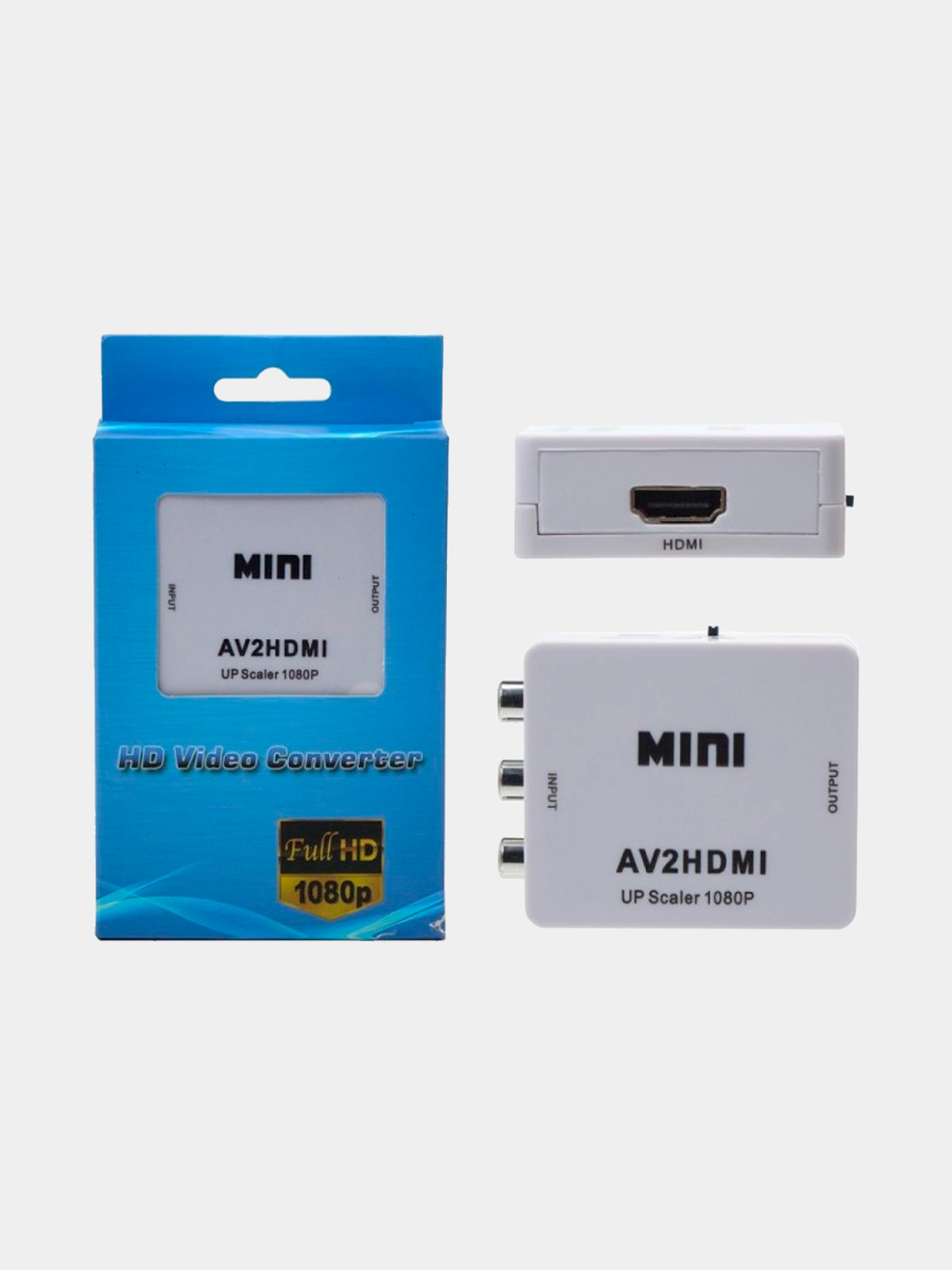 Видео конвертер переходник mini HDMI2AV, 1080p купить по низким ценам в  интернет-магазине Uzum (820508)