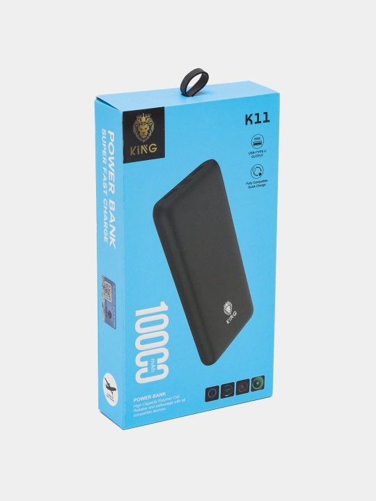 Внешний aккумулятор King K11 Power Bank 10000 мА/ч 
