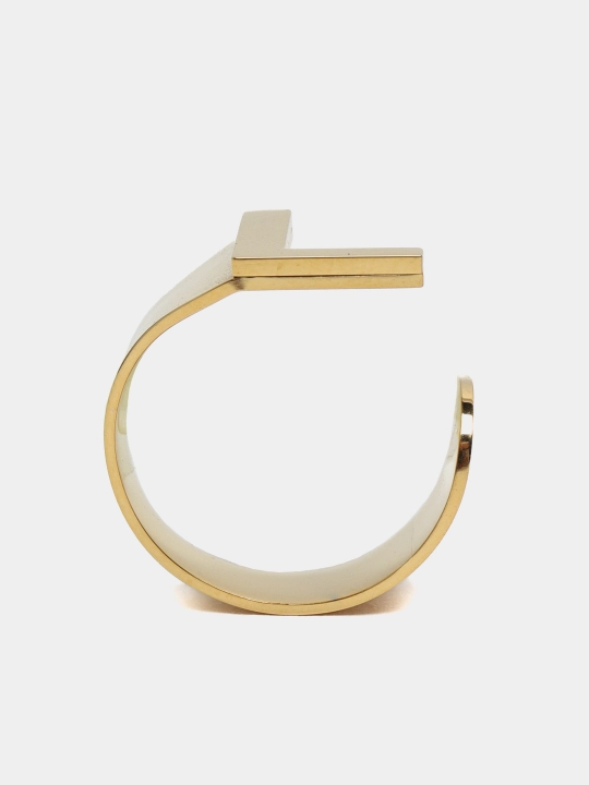 Кольцо буква, безразмерное
