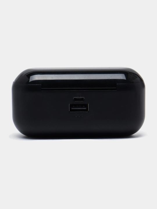 Simsiz Bluetooth eshitish vositasi F9 Power Bank ega 260 mA/soat, 2000 m/soatli  