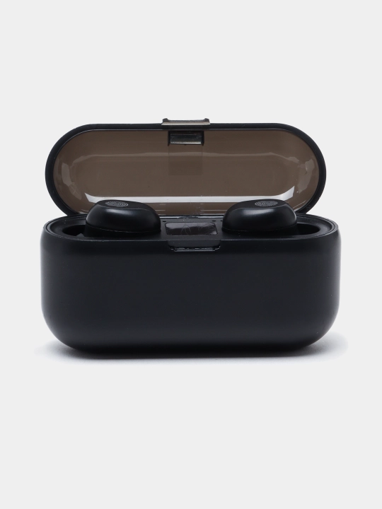 Беспроводные Bluetooth-наушники F9 Power Bank 260 мА/ч, 2000 м/ч   - 