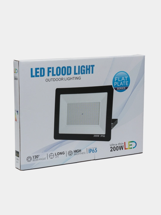 Svetodiod yoritgich SPECTRA СДО 06 200W-IP66-6500K-Qora ELT