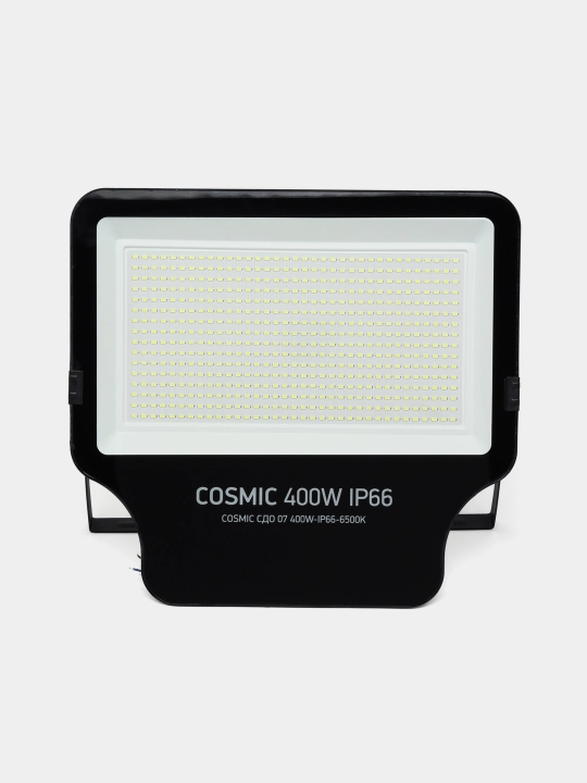 Projektor svetodiodli COSMIC СДО 07, 400 Vt, IP66, 6500K, qora