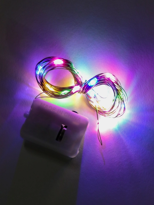 Led girlyanda Ramazom bayrami va uyning, ichki bezatish uchun, 1 m, 2 m, 3 m, 5 m, 10 m