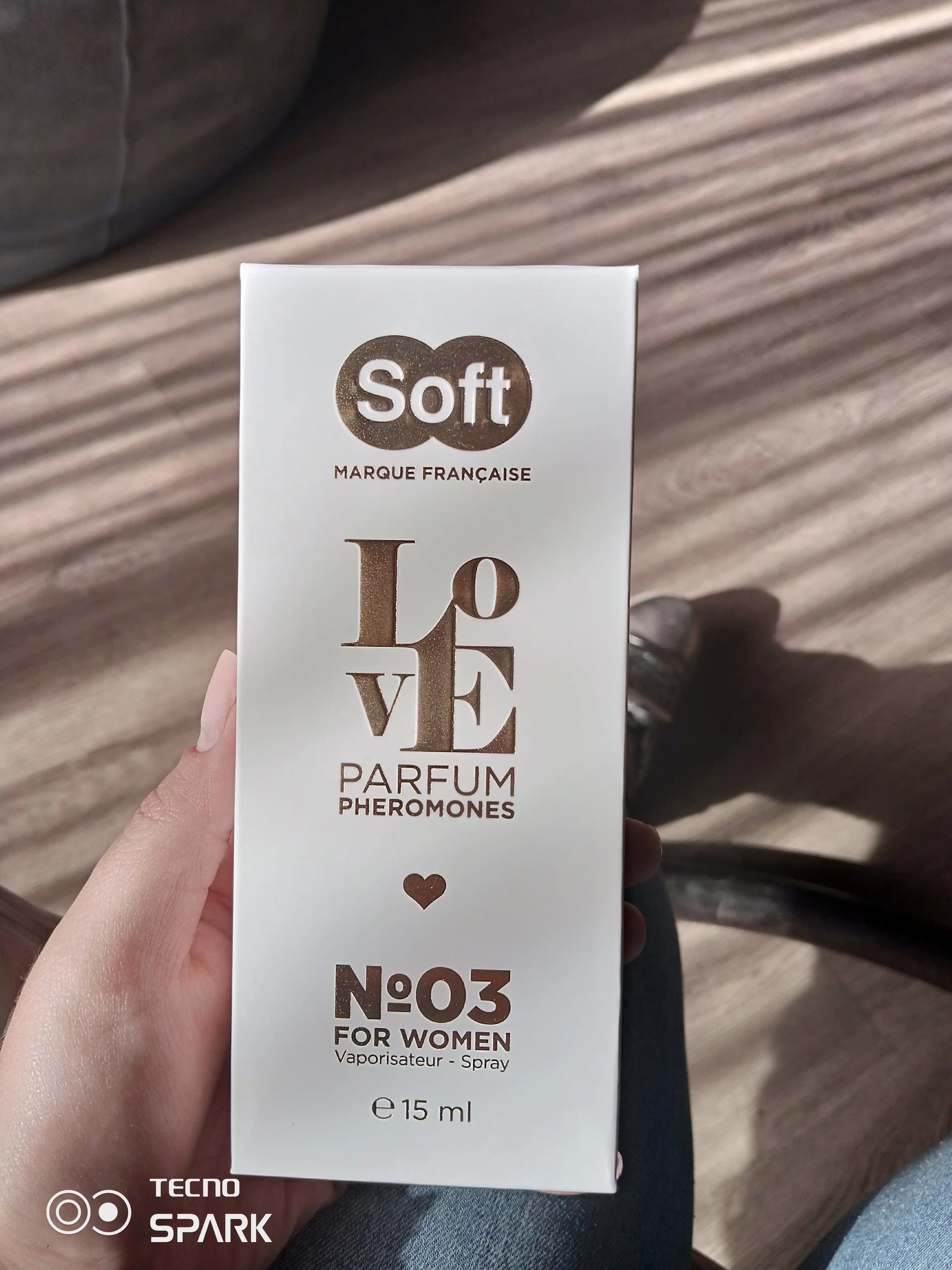 Ayollar uchun parfyum feromonli Soft Love Parfum №03