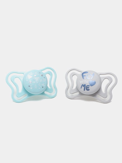 Пустышка Chicco Physio Forma Light силиконовая 2-6 м 2 шт - 