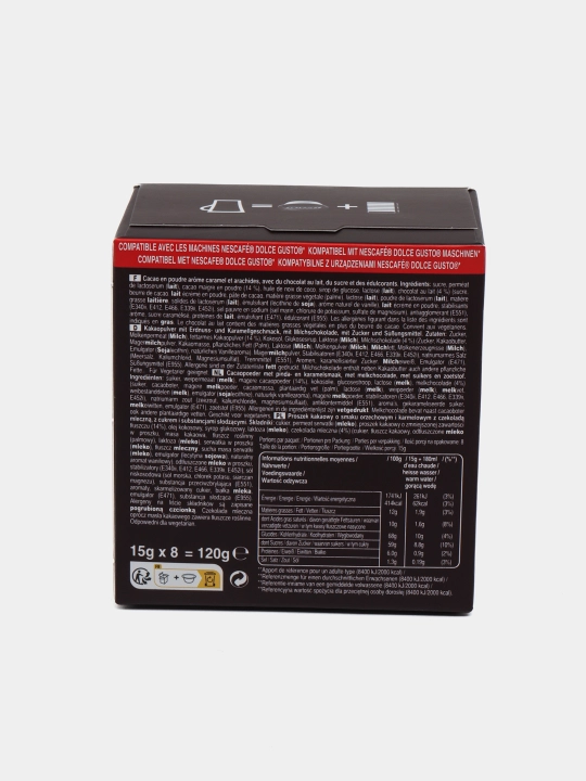 Issiq shokolad Nescafe Dolce Gusto Snickers kapsulalarda, 120 g