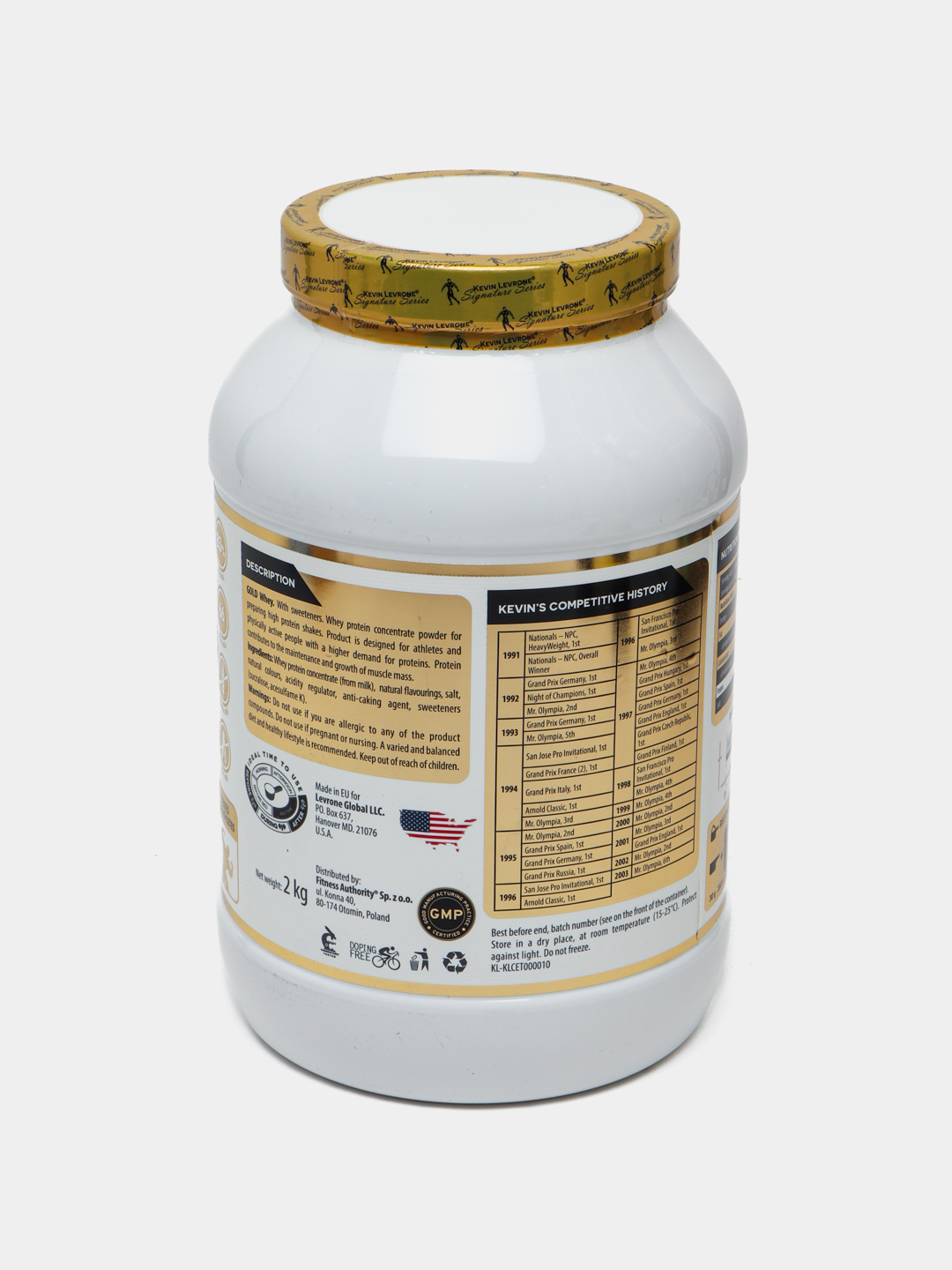 Протеин сывороточный Kevin Levrone Gold Whey, 66 порций для набора ...