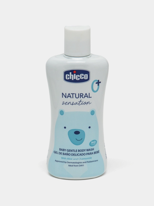 Гель-шампунь Chicco Natural Sensation 2 в 1 0 м + 200 мл - 