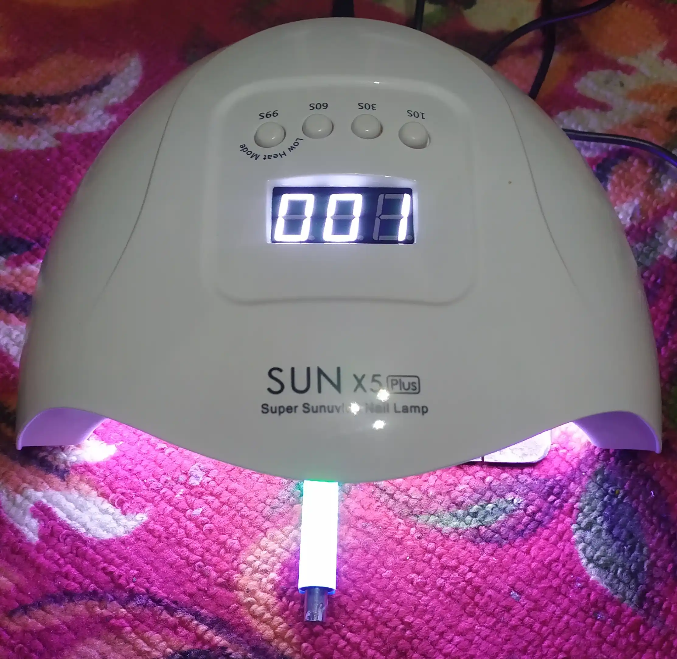 Лампа для маникюра и педикюра, аппарат для ногтей, гибридная UV/LED, 120 Вт