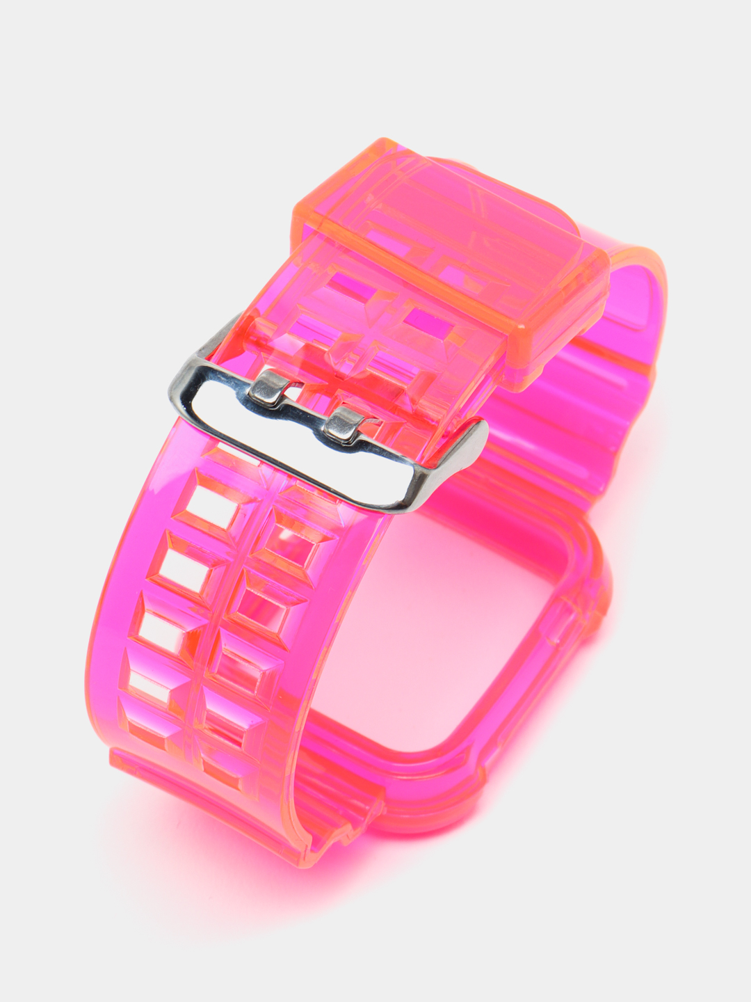 Ремешок для Apple Watch, браслет силиконовый, прозрачный, 38 / 40 / 41 / 42 / 44 45 49 мм