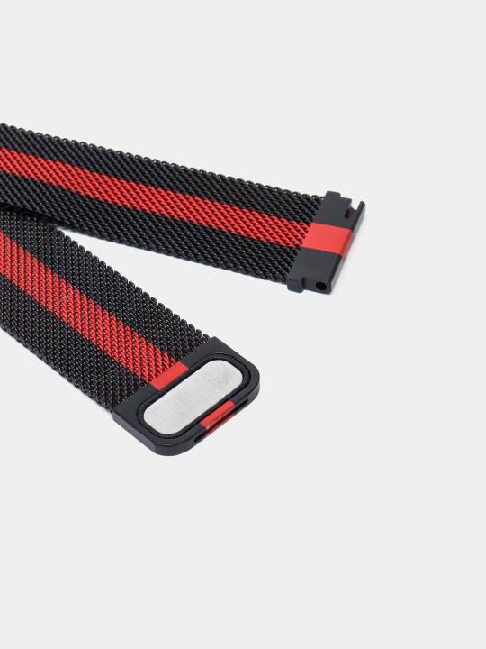 Металлический ремешок для Xiaomi Amazfit Bip, Samsung, Huawei, стальной