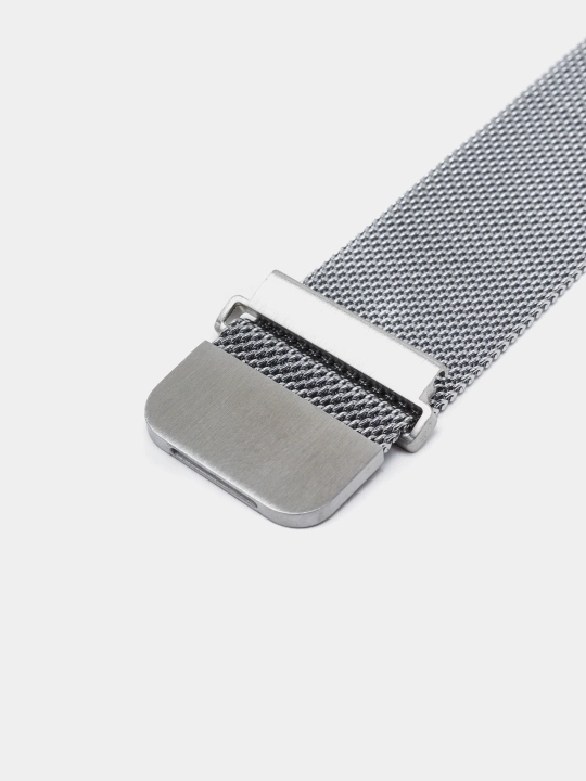 Металлический ремешок для Xiaomi Amazfit Bip, Samsung, Huawei, стальной