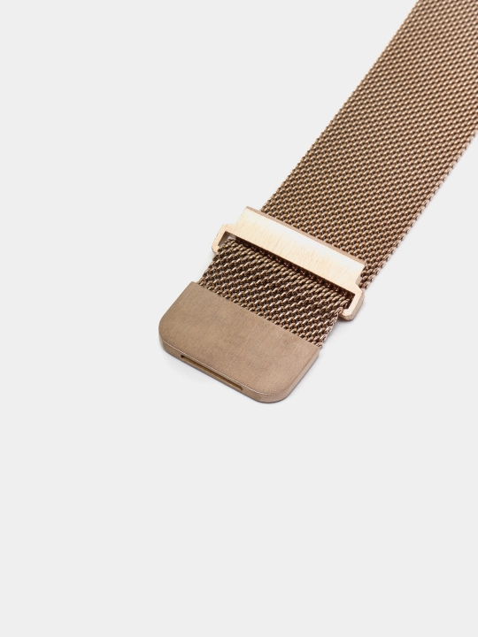 Металлический ремешок для Xiaomi Amazfit Bip, Samsung, Huawei, стальной