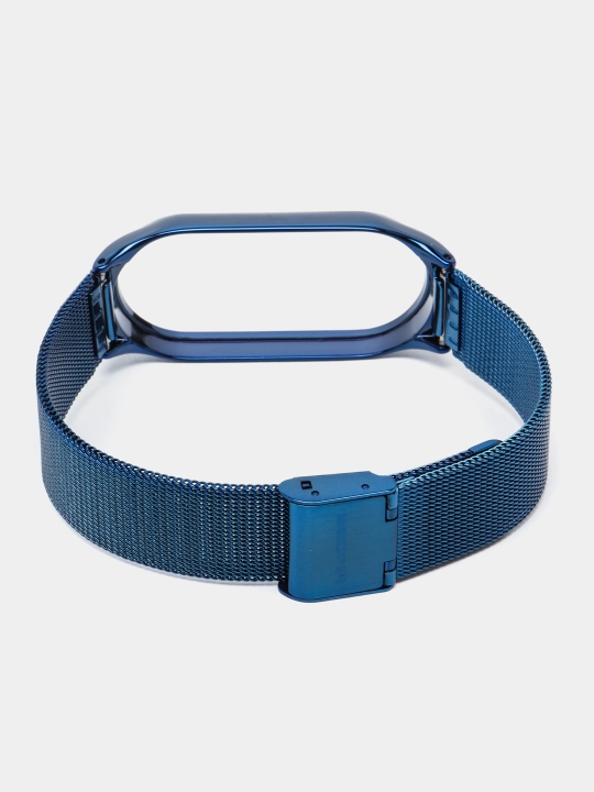 Ремешок для Xiaomi Mi Band 3/4/5/6/7/8, металлический, миланская петля