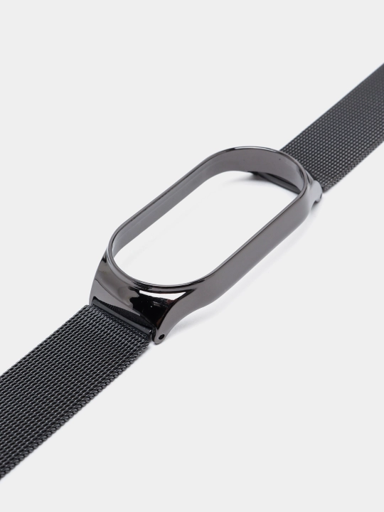Ремешок для Xiaomi Mi Band 3/4/5/6/7/8, металлический, миланская петля
