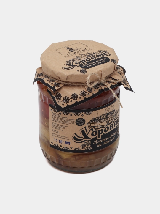 Хоровац от Craft Food Печеные овощи на мангале  в стеклянной банке, 670 г