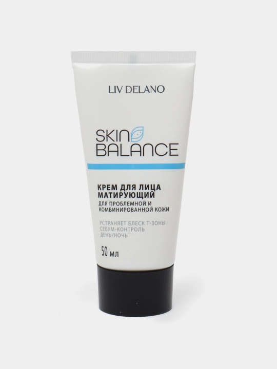 Матирующий крем для лица Liv Delano Skin Balance, 50 мл,  уход за лицом - 
