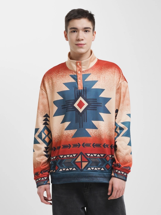 Mikrofiber bosmali erkaklar uchun izolyatsiyalangan jumper - 