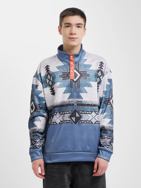 Mikrofiber bosmali erkaklar uchun izolyatsiyalangan jumper - 
