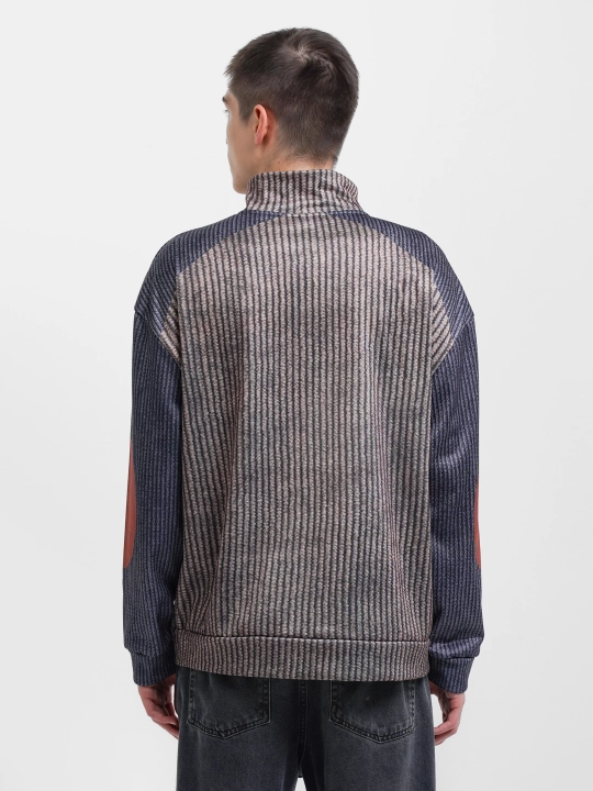 Mikrofiber bosmali erkaklar uchun izolyatsiyalangan jumper