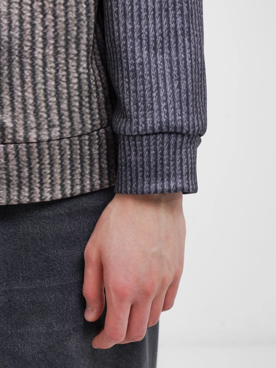 Mikrofiber bosmali erkaklar uchun izolyatsiyalangan jumper